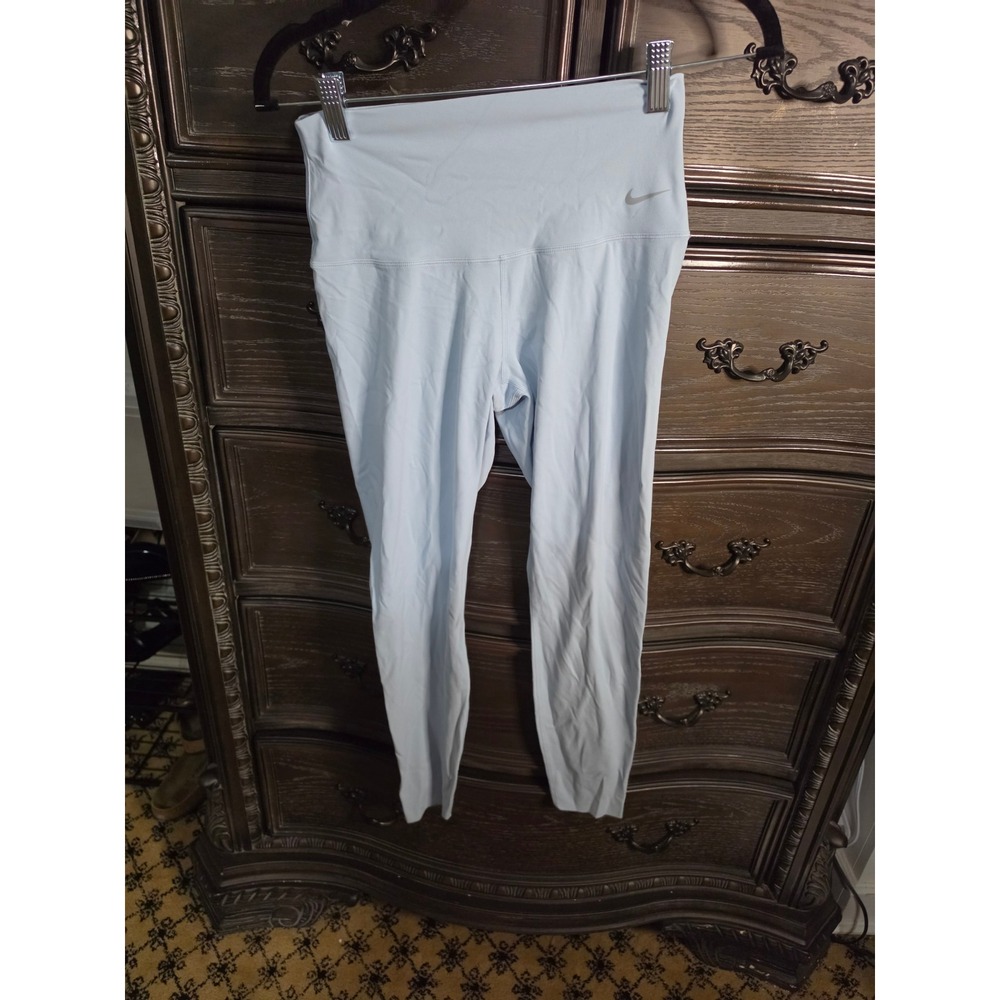 Nike Zenvy Dri-FIT Light Blue High Waisted InfinaSoft Leggings Small DQ6015-494